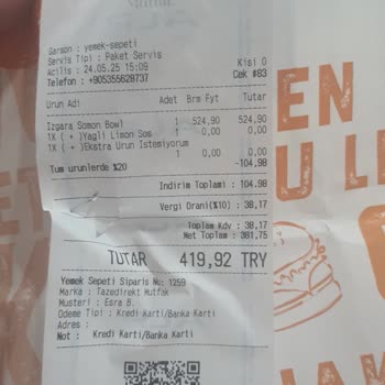 Soğuk Ve Çiğ Somon İçin İade Talebim Reddedildi