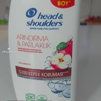 Head&Shoulders Bozuk Şampuan!