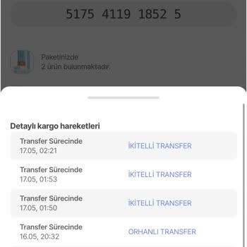 İade Edilen Ürünler Transferde Kaldı Müşteri Hizmetlerinden Yanıt Yok