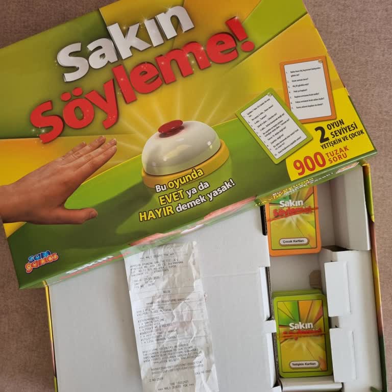 Armağan Oyuncak Açılan Kutu Oyunu İçin Değişim Talebimiz Reddedildi