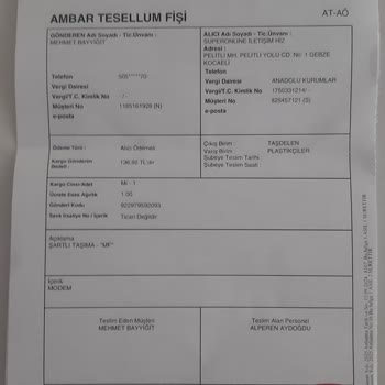 Zamanında Teslim Edilen Cihaz İçin Haksız Fatura Çıkarıldı, Çözüm Bekliyorum