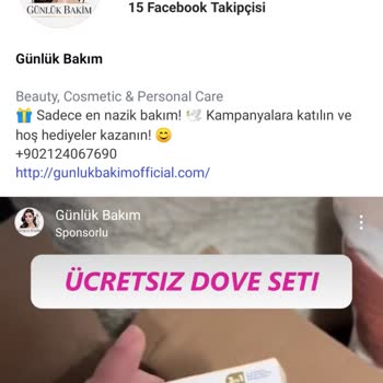 Dove Sürpriz Hediye Paketi Vaadiyle Kart Bilgilerim Alındı