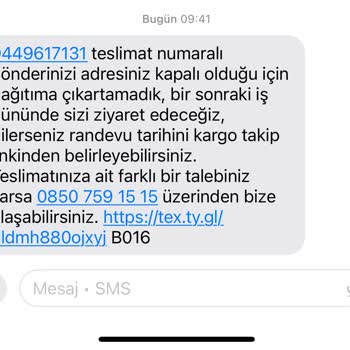 Adresimde Beklerken Kargom Teslim Edilmedi, Muhatap Bulamıyorum