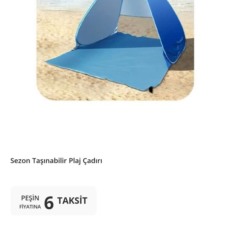 BİM'de Plaj Çadırı Stok Sorunu Ve Şeffaf Olmayan Satış Süreci