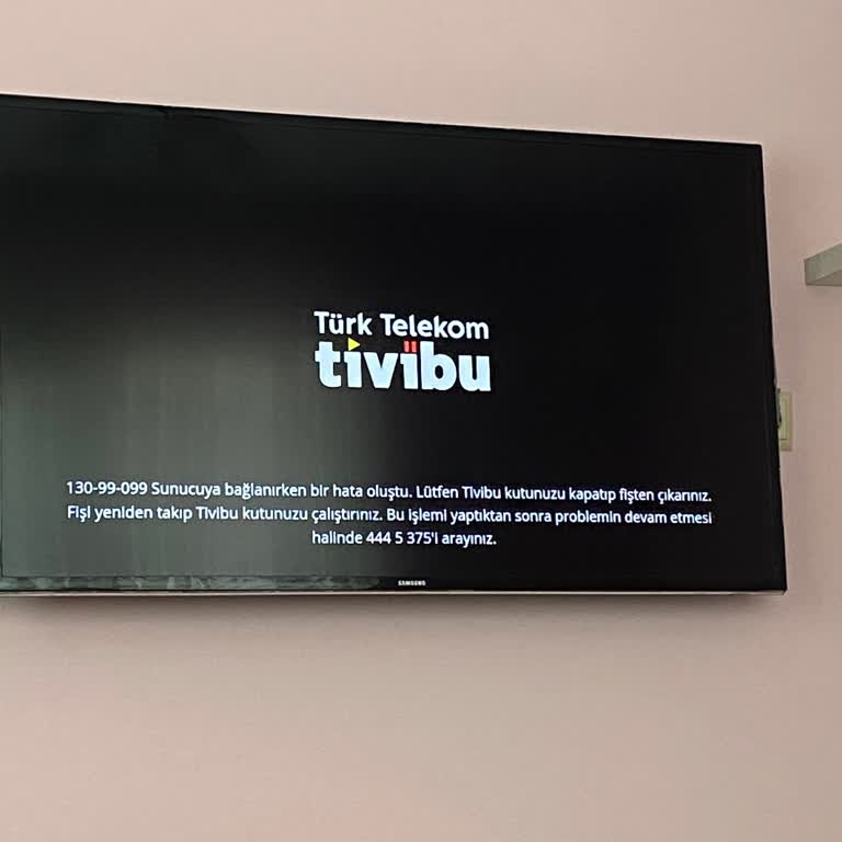 Tivibu Arızası Çözülemedi Cihaz Ve Kablo Değişimi De İşe Yaramadı