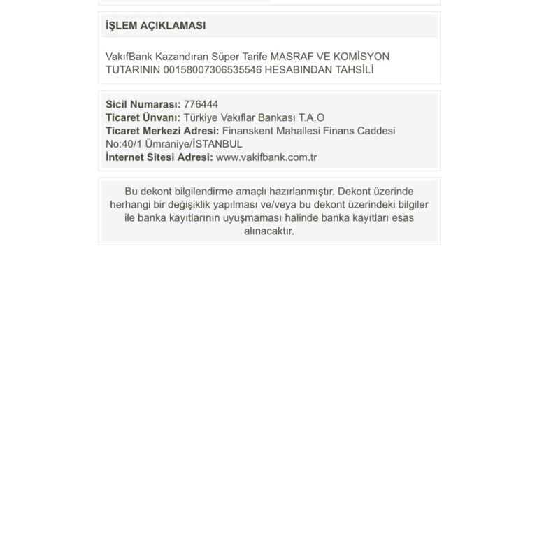 Kredi Çekerken Haberim Olmadan 5670 TL Ücret Kesildi