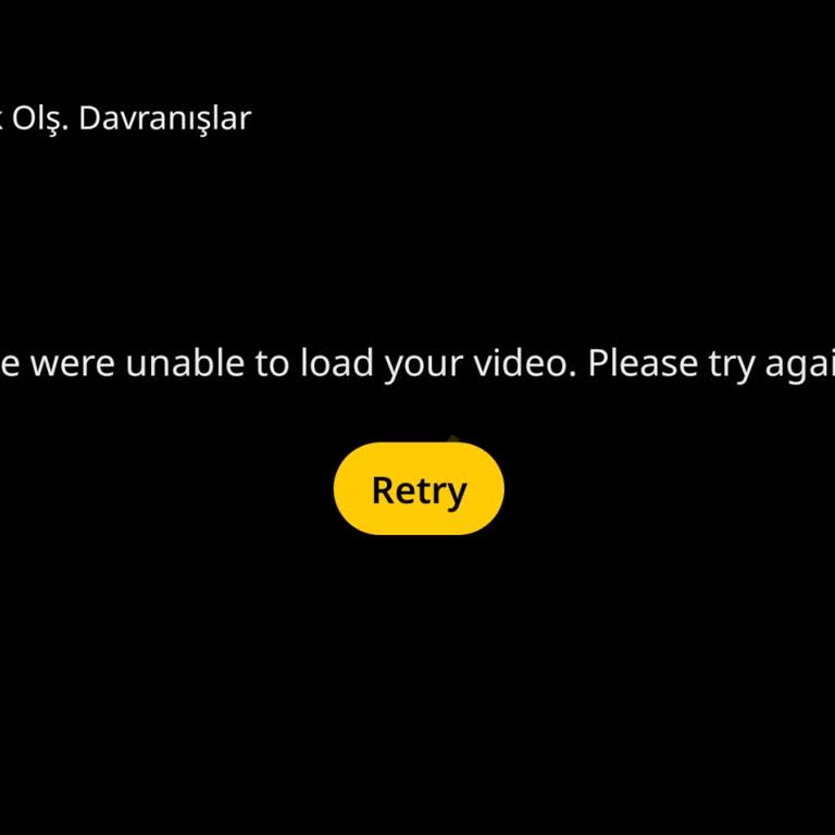 Üyelik Aldım, Diziyi İzleyemiyorum: Sürekli Hata Mesajı