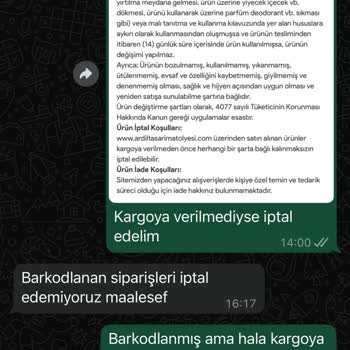 Siparişim Gecikti, İletişim Yetersiz Kaldı