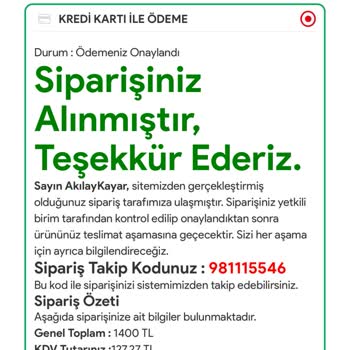 Siparişim Gecikti, İletişim Yetersiz Kaldı