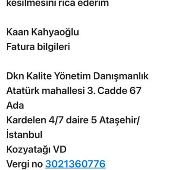 Yanlış Fatura Kesimi Ve Müşteri Taleplerinin Göz Ardı Edilmesi