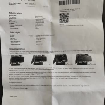 KVK Servisinde Çözülmeyen Kronik Cihaz Sorunu Ve Mağduriyet