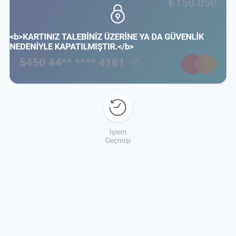 Paycell Kartım Sebepsiz Yere Kapatıldı Bilet Alamıyorum