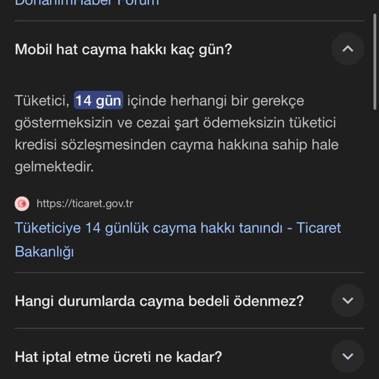Hat Taşıma Sonrası Haksız Cayma Bedeli Faturama Yansıtıldı