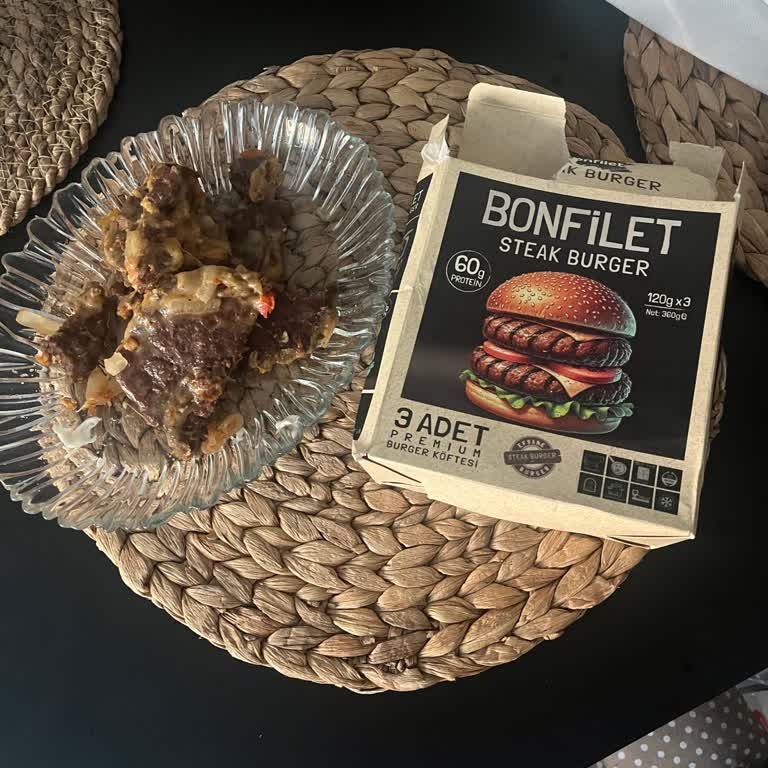 BİM'den Alınan Bonfilet Burger Köftesi Hayal Kırıklığı Yarattı