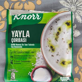 Knorr Yayla Çorbasında Küf Tadı Şoku