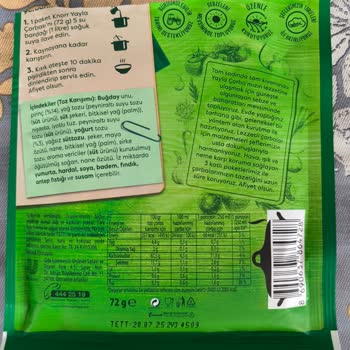 Knorr Yayla Çorbasında Küf Tadı Şoku