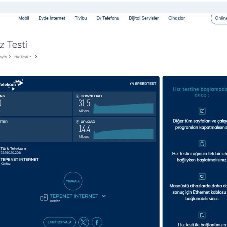 Uzun Süredir Devam Eden İnternet Hızı Sorunuma Çözüm Bulunamıyor