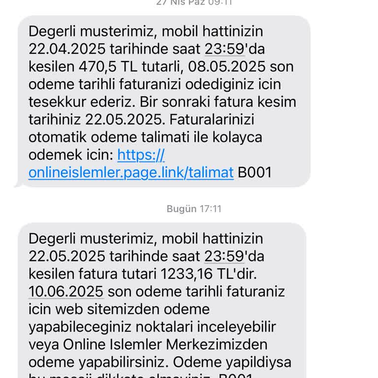 Taahhüt Bitiminde Fahiş Fatura Ve Haksız Ücretlendirme