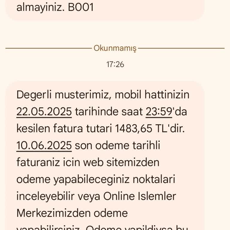 Son Ayda Haksız Cayma Bedeli Eklenerek Fatura Yüksek Geldi