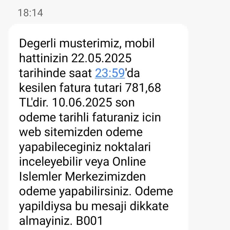 Yanlış Hesaplanan Cayma Bedeli Nedeniyle Yüksek Fatura Ve Müşteri Hizmetlerine Ulaşamama Sorunu