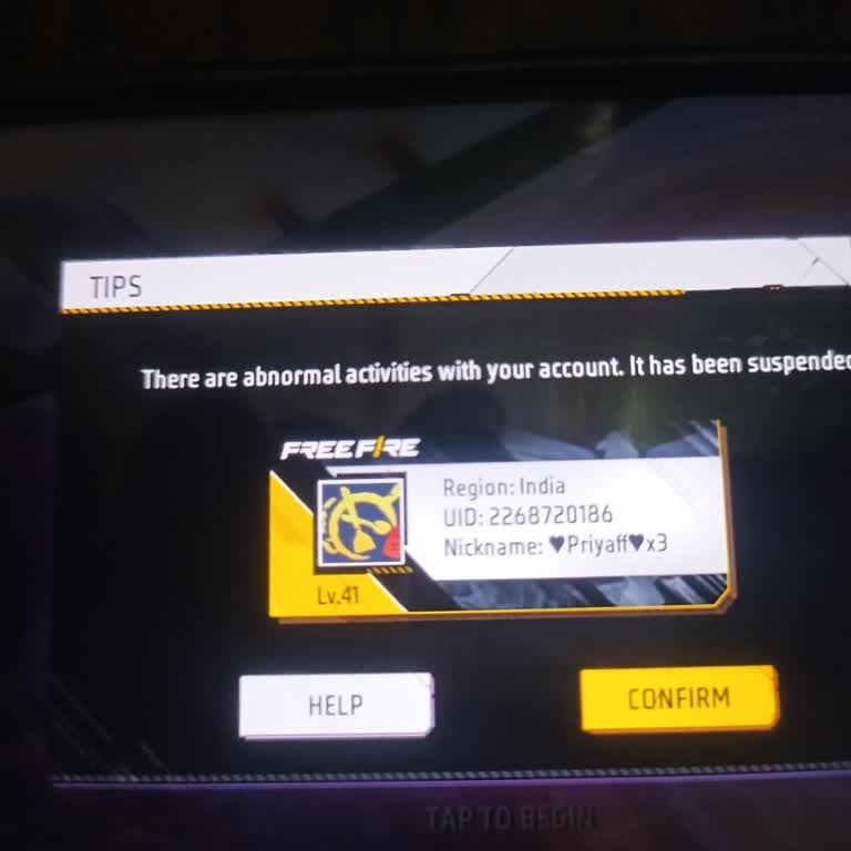 My Free Fire Max ID Was Banned - I Do Not Know What I Did Wrong