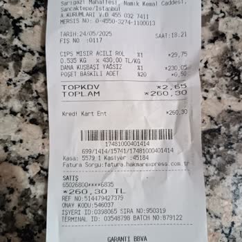 Hakmar Marketten Aldığım Bozuk Etin İadesi Kabul Edilmedi