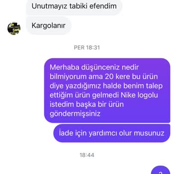 Yanıltıcı Ürün Gönderimi Ve İletişimsizlik Deneyimi