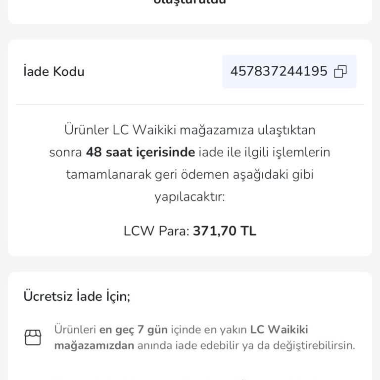 LCW Online İade Süresi Mağaza Ve Kargo Karmaşasıyla Mağduriyet Yaşattı