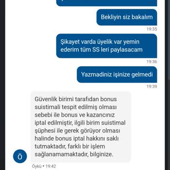 Kazancasino Haksız Bonus İptali Ve Çekim Reddi