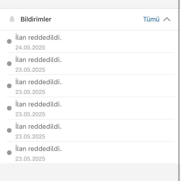 Sahibinden İlanım Sürekli Reddediliyor, Çözüm Bekliyorum