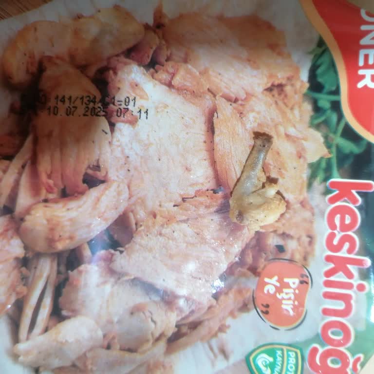 Hazır Döner Ürününde Yabancı Madde Şikayeti