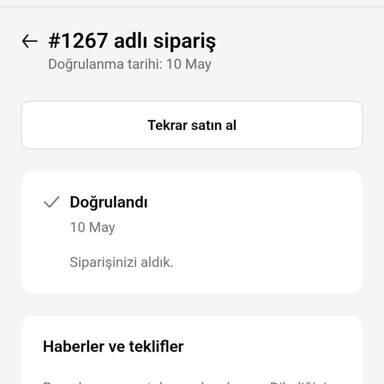 Sipariş Durumu Hakkında Bilgi Alamıyorum Ve İletişim Eksikliği Yaşıyorum