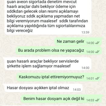 Kasko İptalinden Sonra 5 Aydır Ücret İadesi Yapılmıyor, Mağduriyet Yaşıyorum