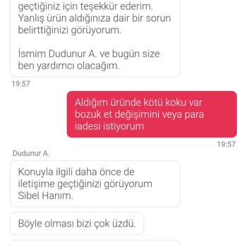 Kötü Kokulu Ürün Ve Yetersiz Müşteri Hizmetleri Deneyimi