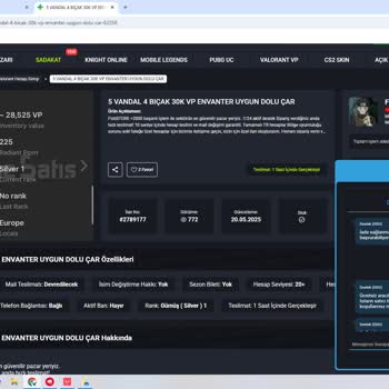 Satın Aldığım Oyun Hesabı Geri Çekildi, Para İadem Yapılmıyor!