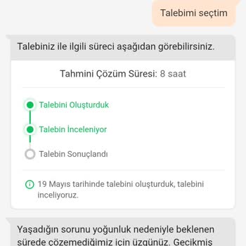 Bozulmuş Ürün Ve Yetersiz Müşteri Hizmeti