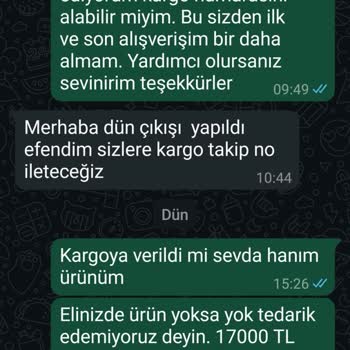 Sipariş Sonrası Bilgi Eksikliği Ve İletişim Sorunu