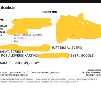 Google One İzinsiz Para Çekimi Ve Abonelik Görünmüyor