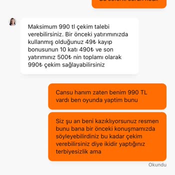 Kazandığım Bakiyelerin Haksız Şekilde Silinmesi Ve Ödeme Yapılmaması