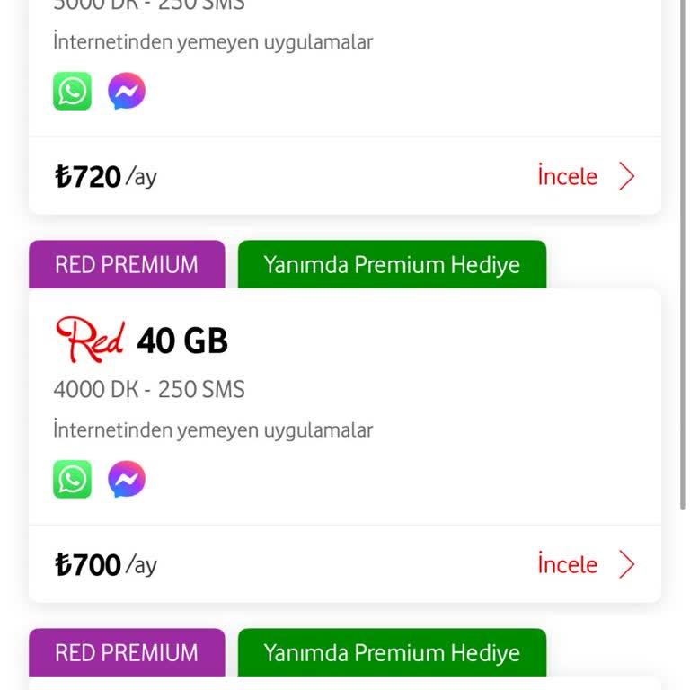 Vodafone'un Artan Fiyatları Nedeniyle Operatör Değiştirmeyi Düşünüyorum