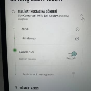 Siparişim Gönderilmedi, Bilgilendirme Ve Destek Yok