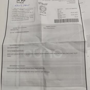 Garanti Sürecinde Parça Değişimi Ve Şarj Sorunu Çözülmedi