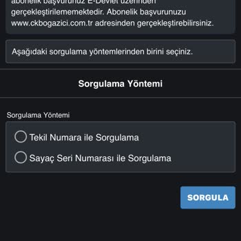 E-Devlet Üzerinden Elektrik Aboneliği Başlatılamıyor