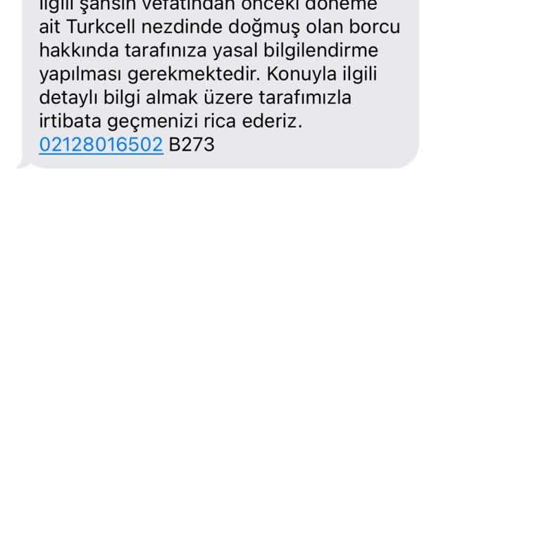 15 Yıl Sonra Gelen Borç Mesajı Şaşkınlığı