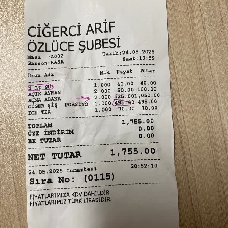 Faturada Fazla Ücret Ve Sipariş Dışı Ürün Eklenmesi Mağduriyeti