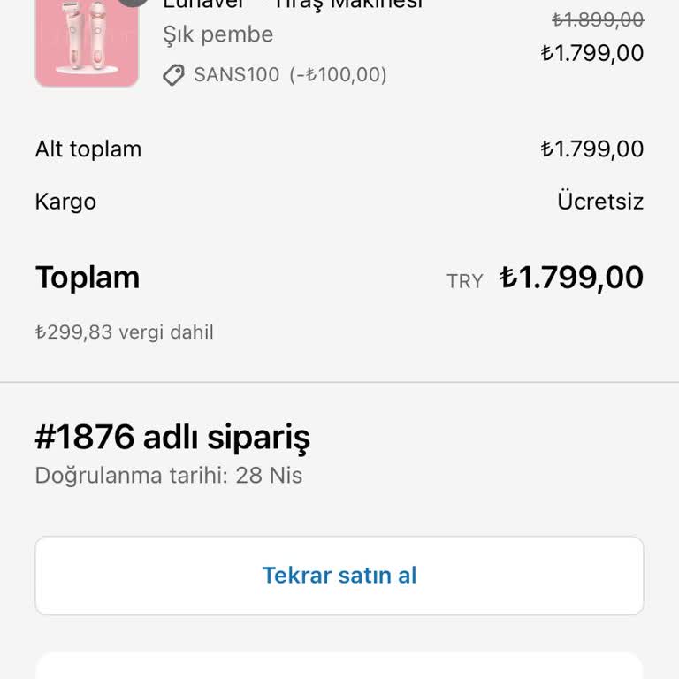 Ürün Beklentileri Karşılamıyor, İade De Yapılamıyor!