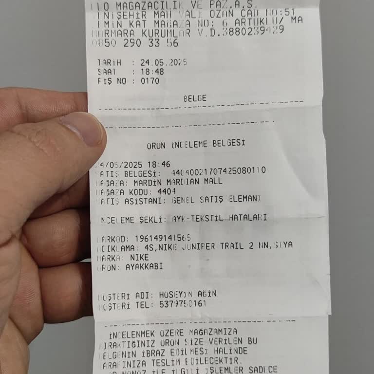 Kısa Sürede Yırtılan Nike Ayakkabıya FLO'dan Çözüm Bekliyorum