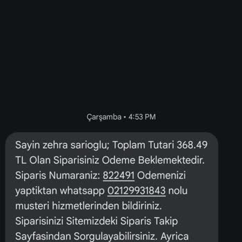 Ödeme Yapılan Siparişin Teslim Edilmemesi Ve İade Sorunu