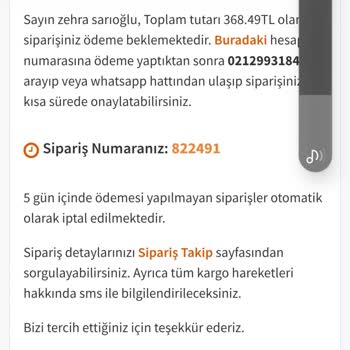 Ödeme Yapılan Siparişin Teslim Edilmemesi Ve İade Sorunu