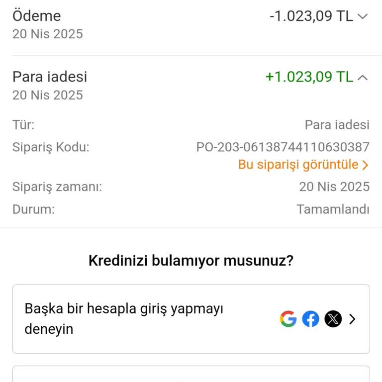 Temu'dan İade Edilmeyen Sipariş Ücreti Ve Yetersiz Müşteri Hizmeti
